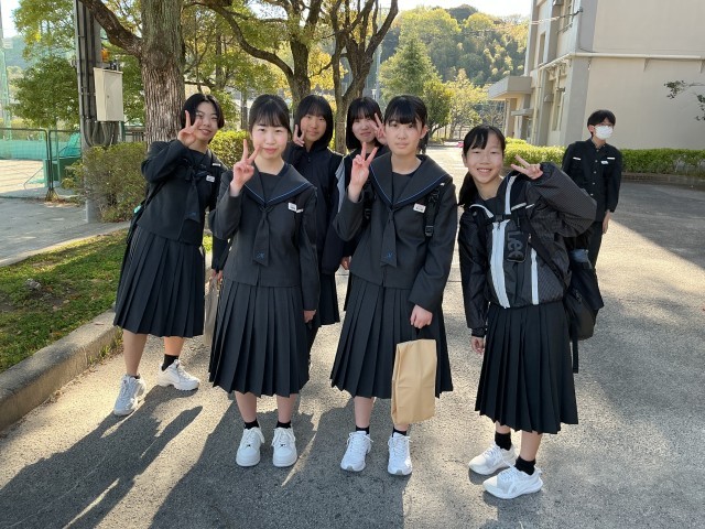 クラス発表が待ち遠しい様子