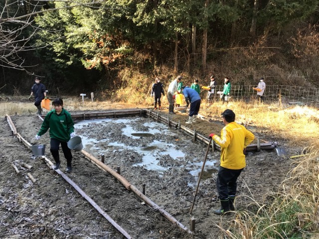 整備中の観察路