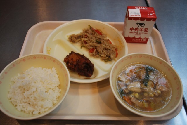 本日の給食です！
