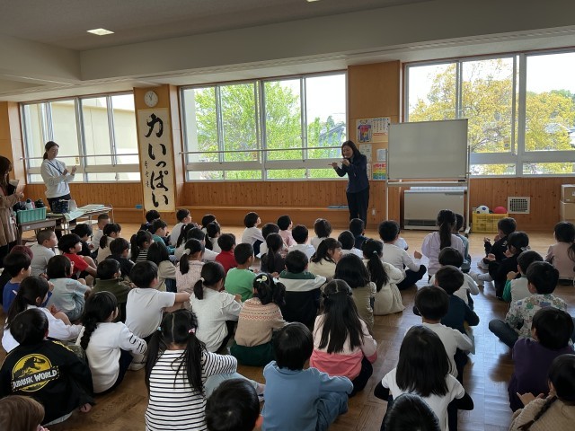 学年集会の様子②