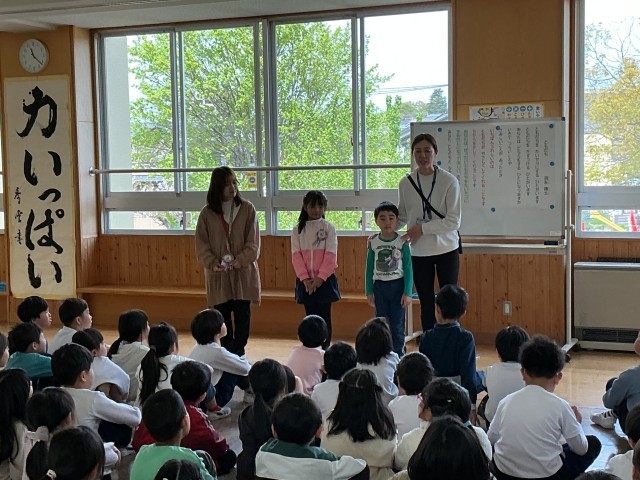 学年集会の様子③