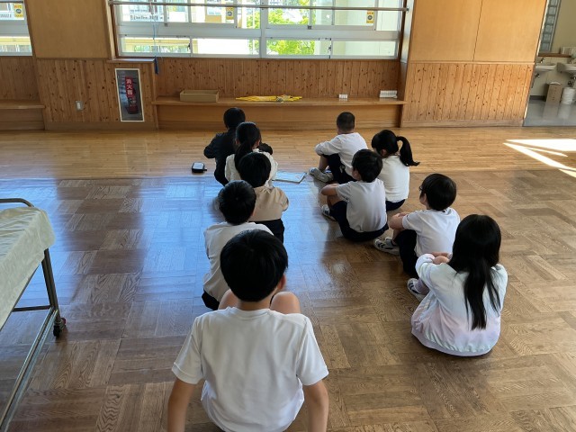 並び順を確認している写真