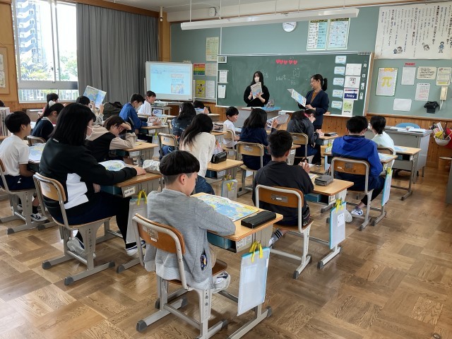 福田先生＆ＡＬＴの英語