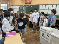 奈良班を班を決めている様子