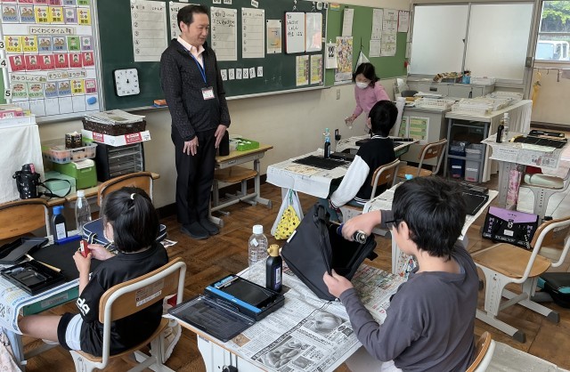 今年度初めての書写