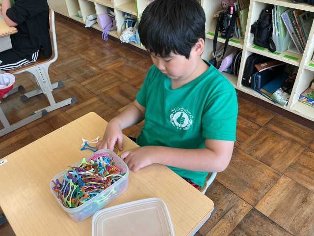 工夫して遊ぶよ