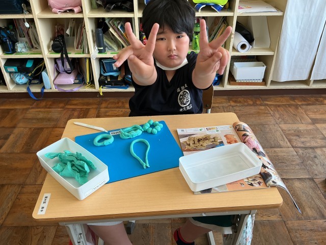 ドーナツ、できたよ！