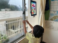 雨だね！てるてる坊主をつくろう！