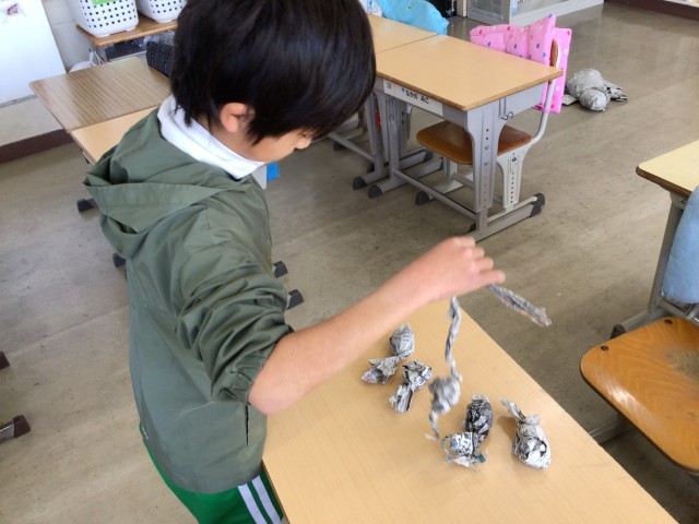 魚つりゲーム、なかなか難しい！