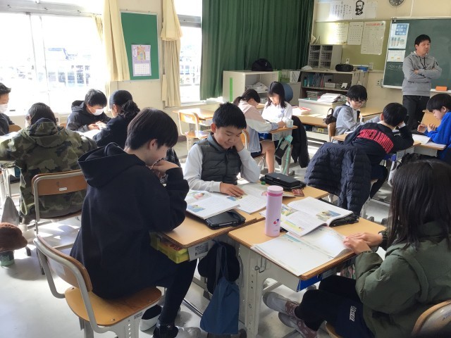 5年生の授業の様子