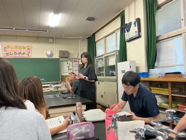 実践事例の紹介の様子
